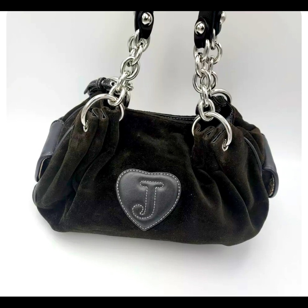RARE Juicy Couture Vintage Y2K Circa 2000's One of a kind Plush Velour Purse Bag
